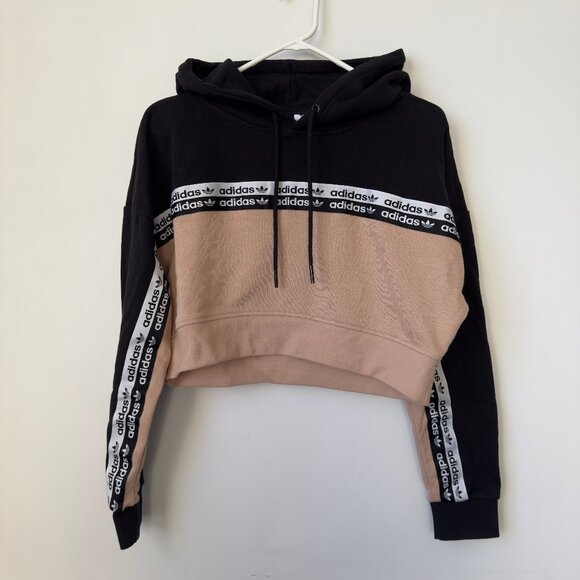 adidas originals Cropped Hoodie Size XS - Picture 1 of 3